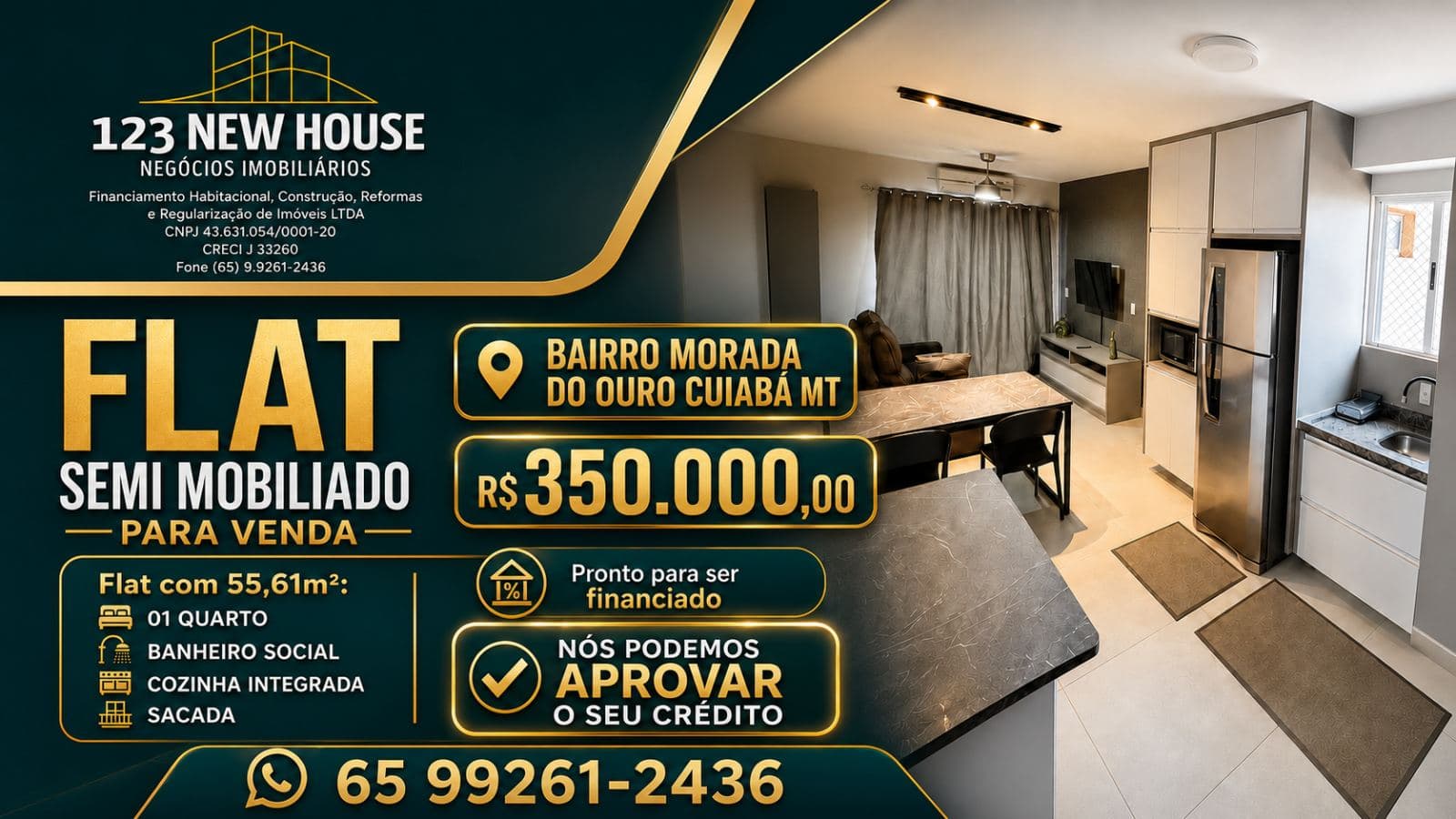 Foto principal de apartamento à venda no bairro Morada do Ouro em Cuiabá