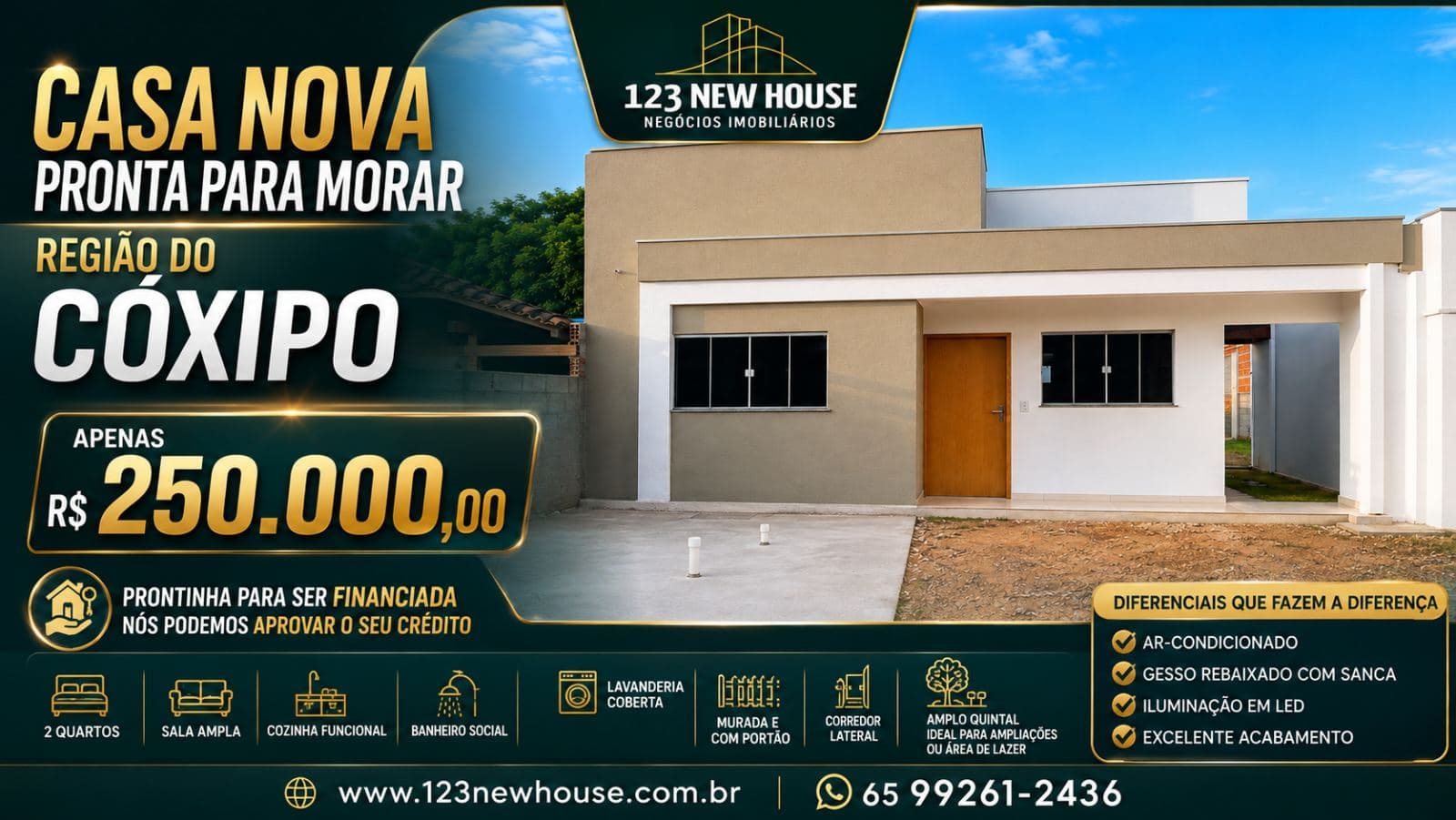 Foto principal de casa à venda no bairro Parque Atalaia em Cuiabá